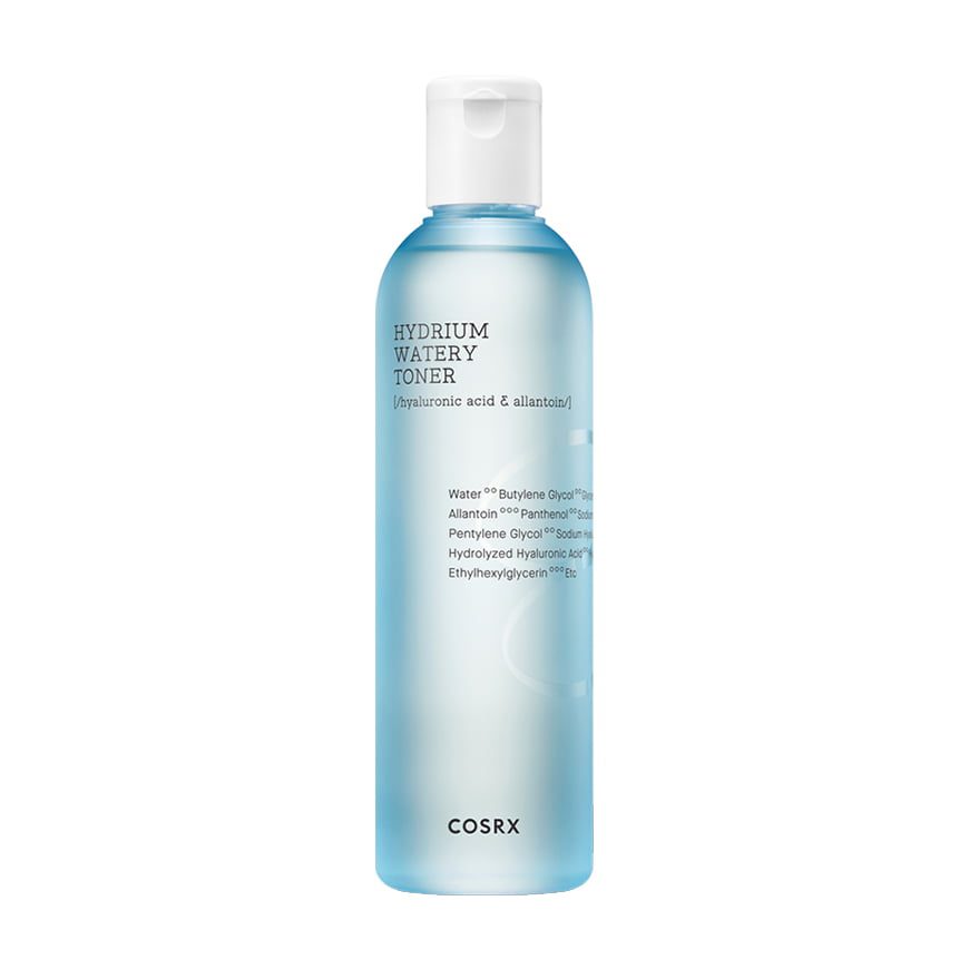 COSRX-Hydrium-Watery-Toner-1 تونر آبرسان هیالورونیک اسید کوزارکس