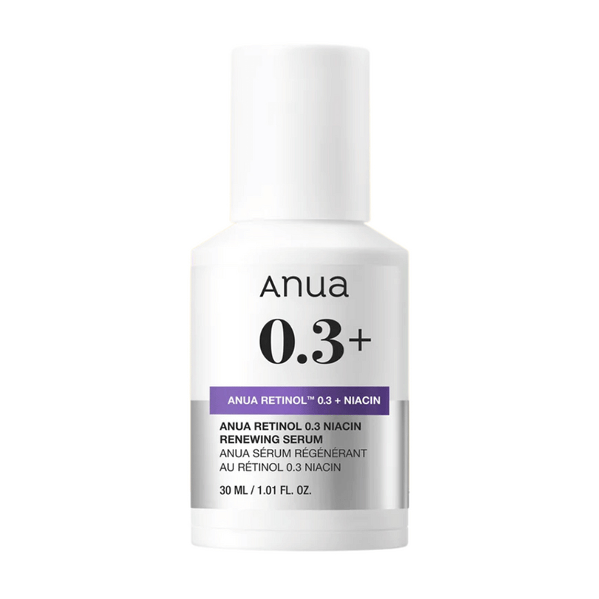 Anua-Nano-Retinol-0.3%-+-Niacin-Renewing-Serum-1 سرم نانو رتینول 0.3% + نیاسین آنوا - تصویر 1