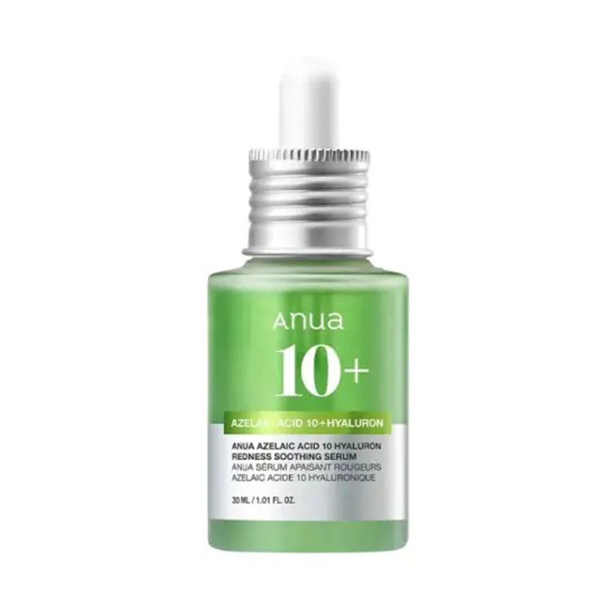 Anua-Azelaic-Acid-10-Hyaluron-Redness-Soothing-Serum سرم تسکین دهنده و آبرسان آزلائیک اسید ۱۰% آنوا