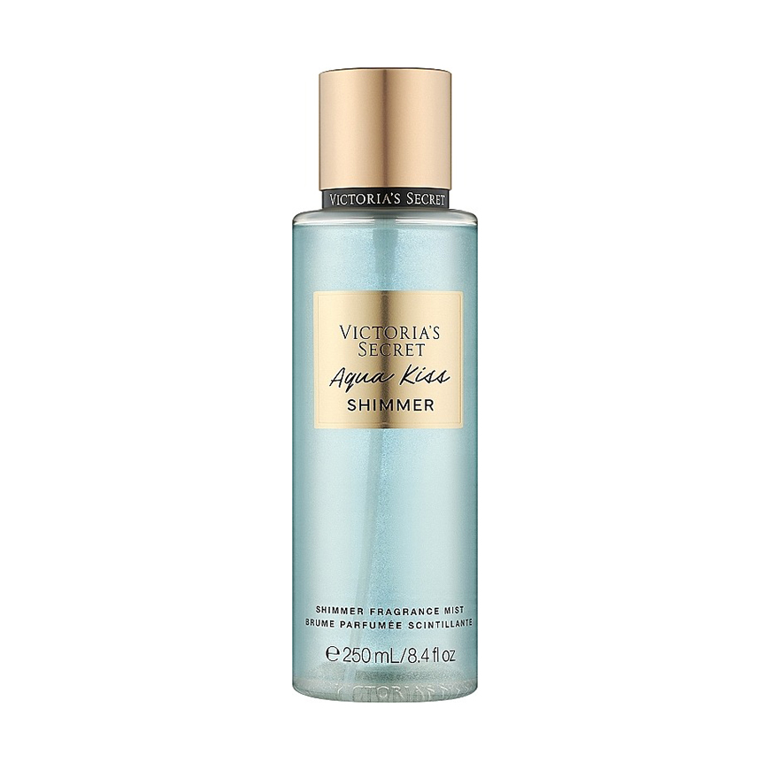 Victoria's-Secret-Aqua-Kiss-Shimmer-Body-Mist بادی میست ویکتوریا سکرت رایحه Aqua Kiss Shimmer
